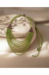 Bali Handmade Wood Necklace